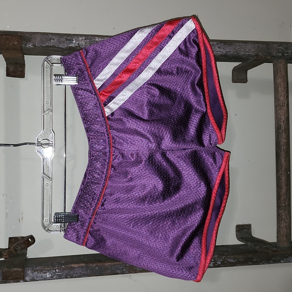 Purple Adidas Mesh Shorts Size M